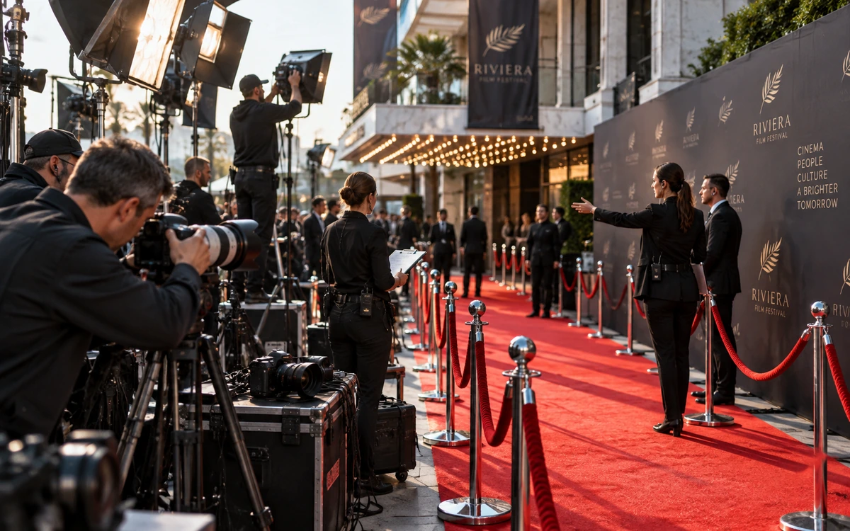 Immagine editoriale: Come funziona davvero un red carpet